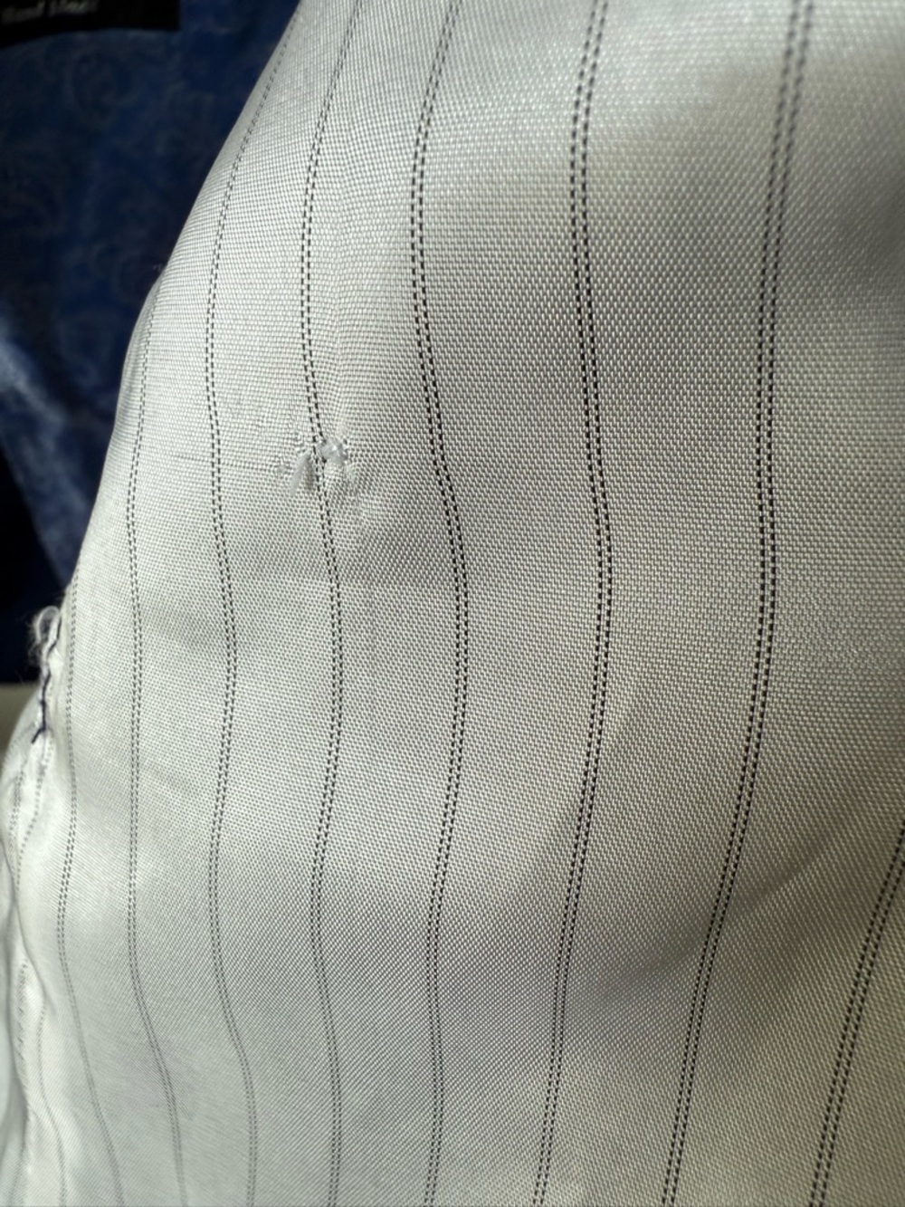 SARTORIA TOSI Italy Handmade Blazer Jacket Plaid Blue Preppy Super 150s Wool 48R - Picture 9 of 10